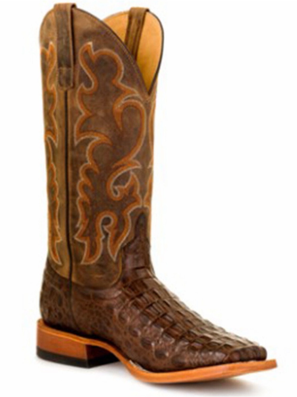 Horse Power Big Kid Anderson Crocodile Western Cowboy Boots